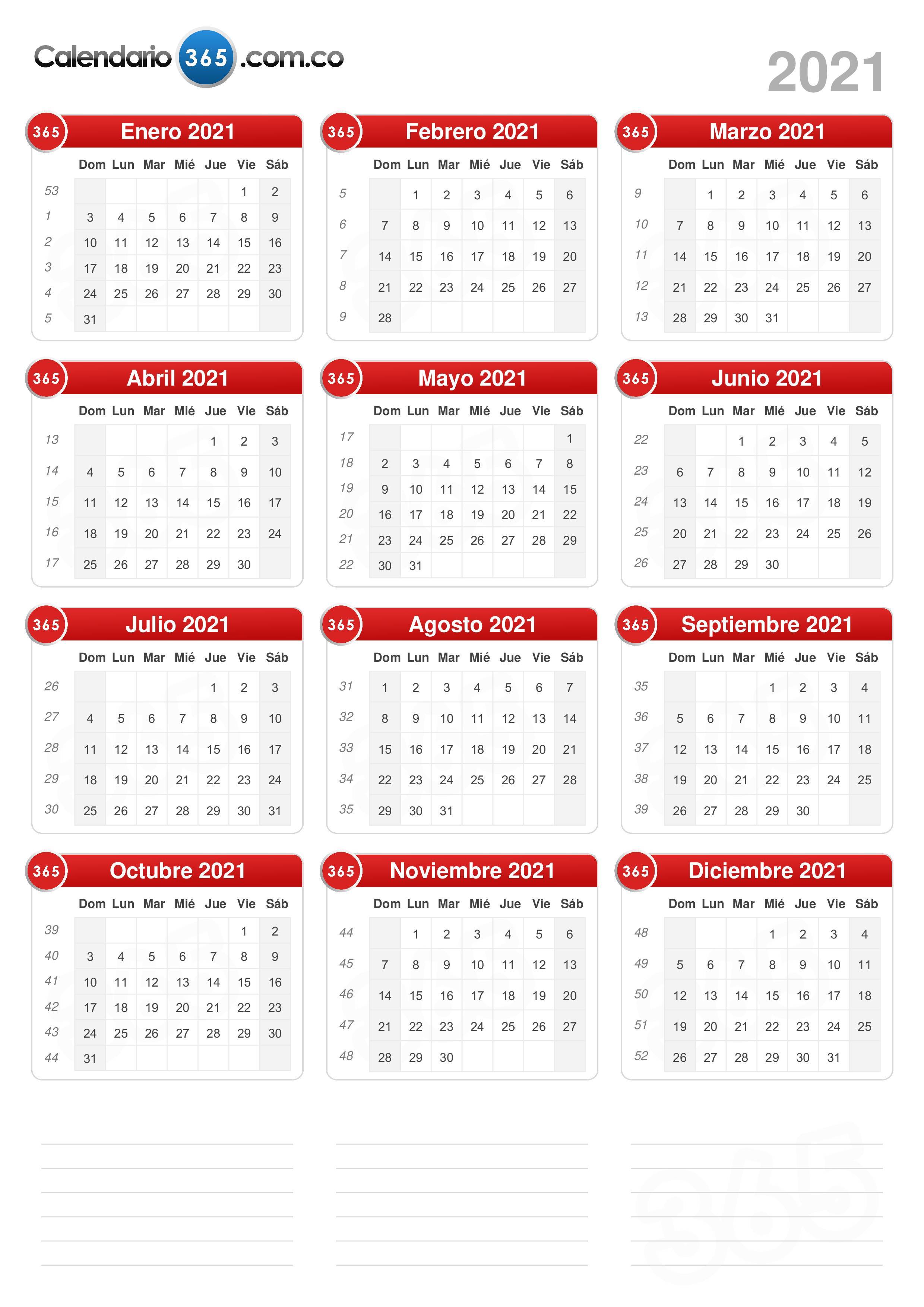 Calendario 2021 Colombia Calendario Colombia 2022 Con Festivos Pdf