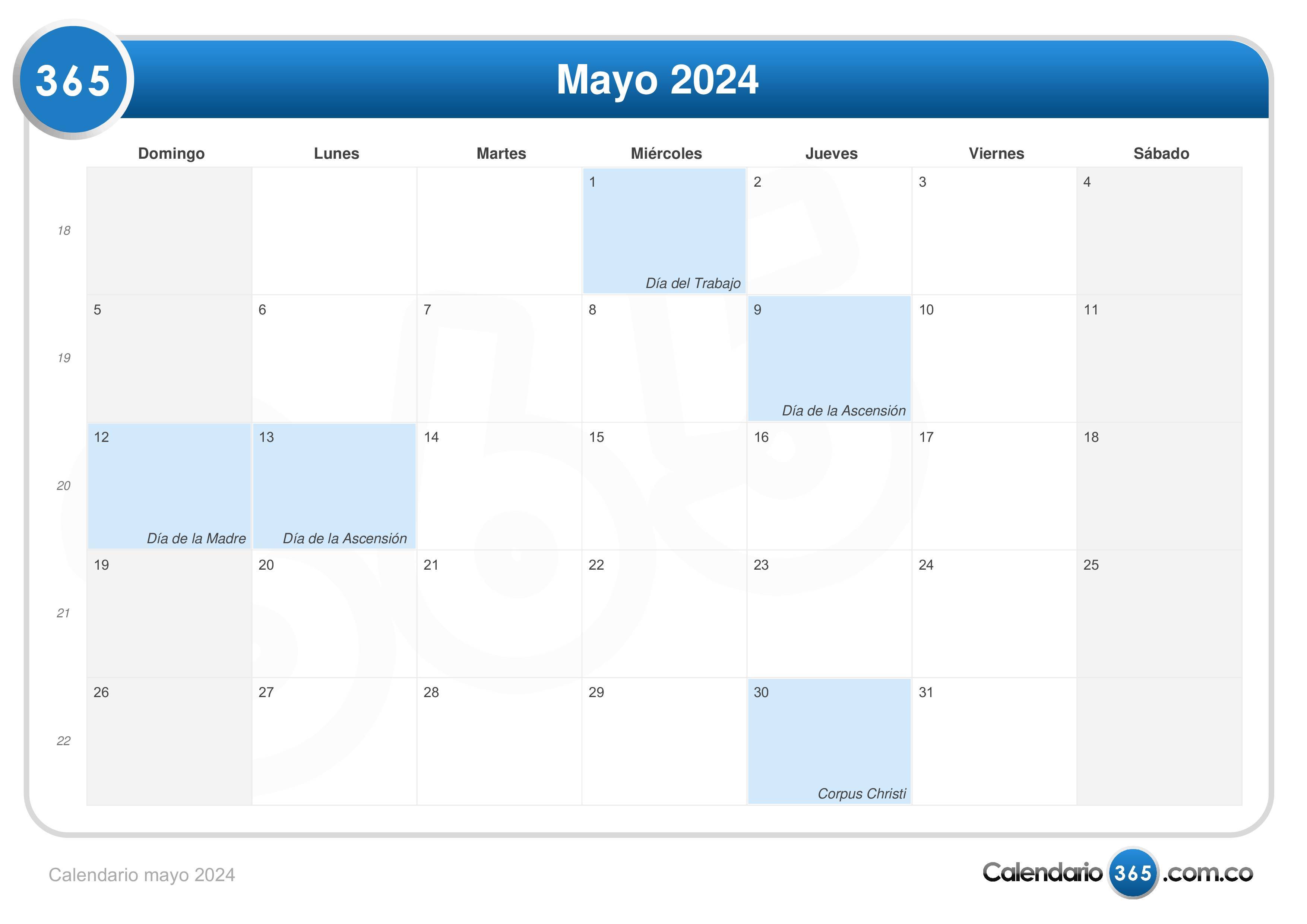 Mayo Calendar 2024 2024 Calendar Printable vrogue.co